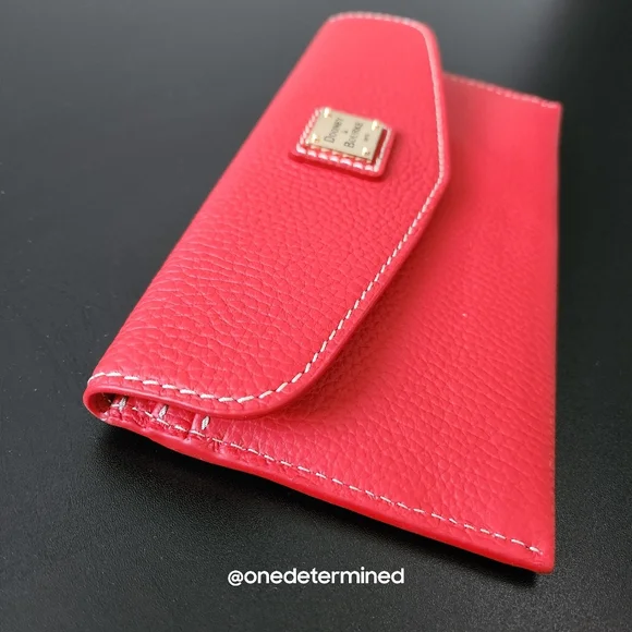 NWT Red Dooney Wallet - Picture 5 of 11